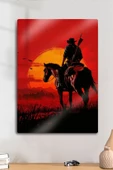 Metal Baskı Parlak Duvar Tablosu - RDR2 - Red Dead Redemption 2 thumbnail 1