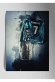 Cristiano Ronaldo - Metal Tablo thumbnail 1