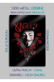 V for Vendetta - Metal Baskı Dekoratif Tablo thumbnail 2