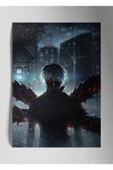 Ken Kaneki Anime - Metal Tablo thumbnail 1