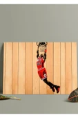 Michael Jordan, Metal Baskı Parlak Duvar Tablosu thumbnail 2