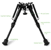 Üstün Metal Alaşım Bipod Çatalayak thumbnail 4