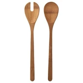 IKEA Gronsaker Servis Kaşığı Bambu 2 Adet thumbnail 1