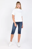 Banny Jeans Bw Kadın Jean Kapri thumbnail 3