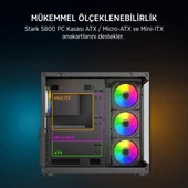 JAMES DONKEY STARK S800 4X ARGB BLACK KASA 750W thumbnail 3