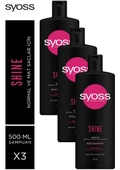 Syoss Shine Şampuan 500 ml x 3 Adet thumbnail 1