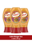 Calve Burger Sos 245 gr x 3 Adet thumbnail 1