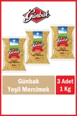 Günbak Yeşil Mercimek 1 Kg x 3 Adet thumbnail 1