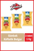 Günbak Köftelik Bulgur 1 Kg x 3 Adet thumbnail 1