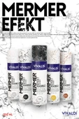 Vivaldi Mermer Efekt Sprey Boya 200ml Silver thumbnail 2