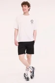 Lumberjack CT103 Basic Short 5FX Siyah Erkek Şort 101939492 thumbnail 3