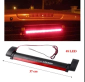 Çakar Modüllü 20 Modlu 48 Ledli Arka Cam 3.stop Lambası 12v. thumbnail 2