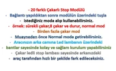 Çakar Modüllü 20 Modlu 32 Ledli Arka Cam 3.stop Lambası 12v. thumbnail 5