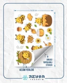Arı Bal Sticker Set thumbnail 2