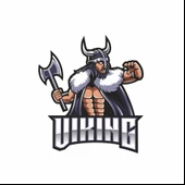 Viking 3 Sticker 10x10 cmRenkli Sticker thumbnail 1
