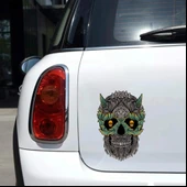 Kurukafa Sticker 10x10 cmRenkli Sticker thumbnail 2