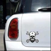 Kurukafa 5 Sticker 10x10 cmRenkli Sticker thumbnail 2