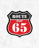 65 Van Sticker 10x10 cmRenkli Sticker thumbnail 1