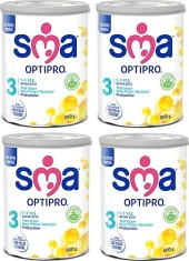 Sma mama Optipro 3 Devam Sütü 1 - 3 Yaş 4 x 800 G thumbnail 2