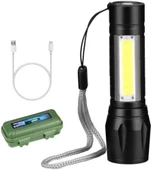 USB Şarjlı El Feneri thumbnail 4