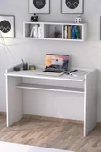 Sera Çalışma Masası Duvar Raflı Beyaz thumbnail 2