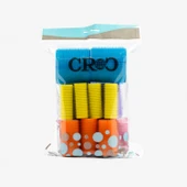 Croc 1210 Cırtlı Sünger Bigudi 14Lü Karma Paket thumbnail 1