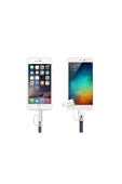 Apple Lightning Micro Usb Akıllı Şarj Data Kablosu thumbnail 3
