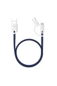 M-data 2in1 Type-c Micro Usb Şarj Data Kablosu thumbnail 2