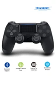 PS4-PC-Android BOX-Android-IOS Telefon Tablet Uyumlu Titreşimli Bluetooth Oyun Kolu thumbnail 2