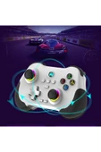 Z01 PC/PS4/PS3/IOS/Switch/Android Telefon TV Tablet Titreşimli RGB Bluetooth Joystick Gamepad thumbnail 2