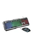 Gxt 845 Tural Oyuncu Combo Kablolu Q Klavye Mouse Set thumbnail 1