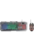 Trust Gxt 845 Tural Oyuncu Combo Kablolu Q Klavye Mouse Set thumbnail 2