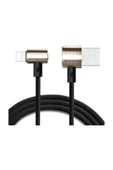 Two-in-One 2in1 Lightning Micro Usb 1m Data Şarj Kablosu thumbnail 3