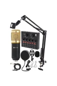 Filtreli Condenser Mikrofon Ses Kartı Stand Set thumbnail 2