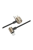 Two-in-One 2in1 Lightning Micro Usb 1m Data Şarj Kablosu thumbnail 4