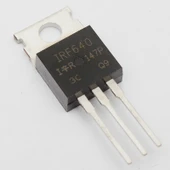 IRF 640 TO-220 Mosfet thumbnail 1
