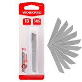 WORKPRO WP212001 9MM 10’Lu Maket Bıçağı Yedeği thumbnail 1