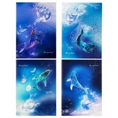 Deli Notebook B5 40yp Whale Dream Defter QFB540 thumbnail 1
