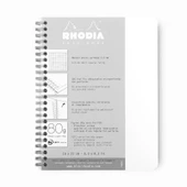 Rhodia Note Book Kareli Spiralli Defter Beyaz A5 thumbnail 1