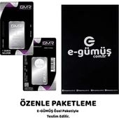 E-Gümüş 1 ONS (31.10 gr) Külçe Gümüş thumbnail 4