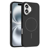 Gpack iPhone 16 Plus uyumlu Kılıf M-Safe Şarj Özellikli Ruby Kapak thumbnail 1