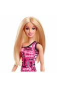 Sarışın Barbie Şık Pembe Barbie Elbiseli thumbnail 3