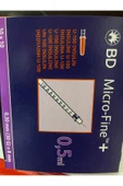 BD MICROLANCE Bd Micro Fine Plus 0,5 ml Insülin Enjektörü thumbnail 2