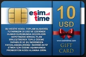 Esimtime 10 USD Dijital Hediye Kartı thumbnail 2