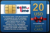 Esimtime 20 Usd Dijital Hediye Kartı thumbnail 2