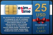 Esimtime 25 Usd Dijital Hediye Kartı thumbnail 2