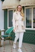 GOLD PAYET DETAYLI CUPRA TRENCH thumbnail 1