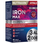Nutraxin Iron Max 3 Al 2 Öde 90 Tablet thumbnail 1