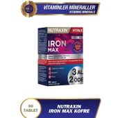 Nutraxin Iron Max 3 Al 2 Öde 90 Tablet thumbnail 2