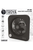 Troya By Hook Tr-516 Masaüstü Vantilatör 3 Kanatlı 3 Kademeli Vantilatör thumbnail 1